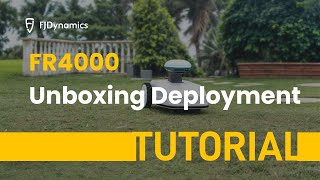 FJD FR4000 Robotic Mower Quick Start Guide