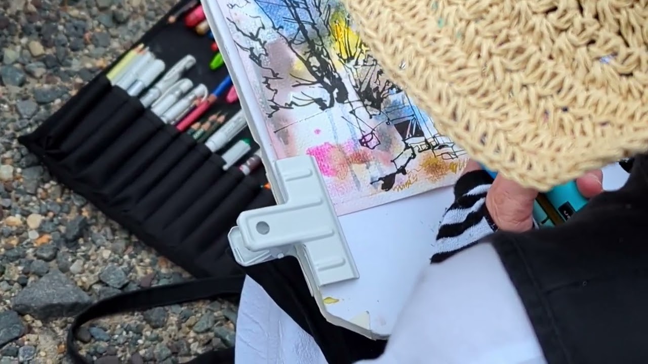 Pat Southern-Pearce teaching at The Arts Center of Montross