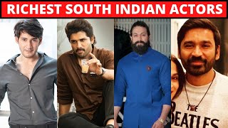 Top 10 South Indian Actors Net Worth & Income - 2022 - Dhanush, Prabhas, Allu Arjun, Brahmanandam