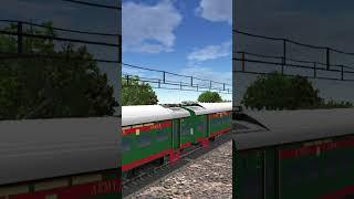 MILITARY TRAIN CROSSING HOWRAH EXPRESS | INDIAN TRAIN SIM 2026 #shorts