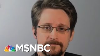 Edward Snowden Reacts To Russia Meddling In U.S. Elections | The 11th Hour | MSNBC