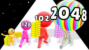 STAIR RUNNER 2048: Level Up Man Runner (Freeplay, Max Level)