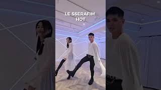 LE SSERAFIM (르세라핌) - 'HOT' dance cover   #HOT #lesserafim #k…