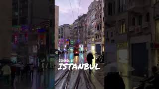 Walking Istiklal Street In The Rain