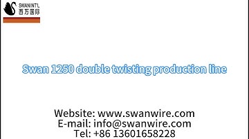 SWAN 1250 double twisting machine