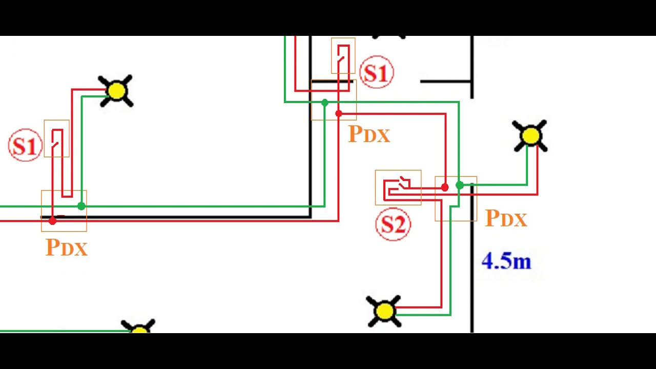 Complete Electrical House Wiring Diagram - YouTube