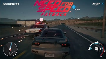 Need For Speed Payback 2025 - Police Chase | Mazda RX-7