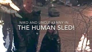 HUMAN SLED!