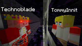POV: TommyInnit in the Dream SMP prison with Technoblade