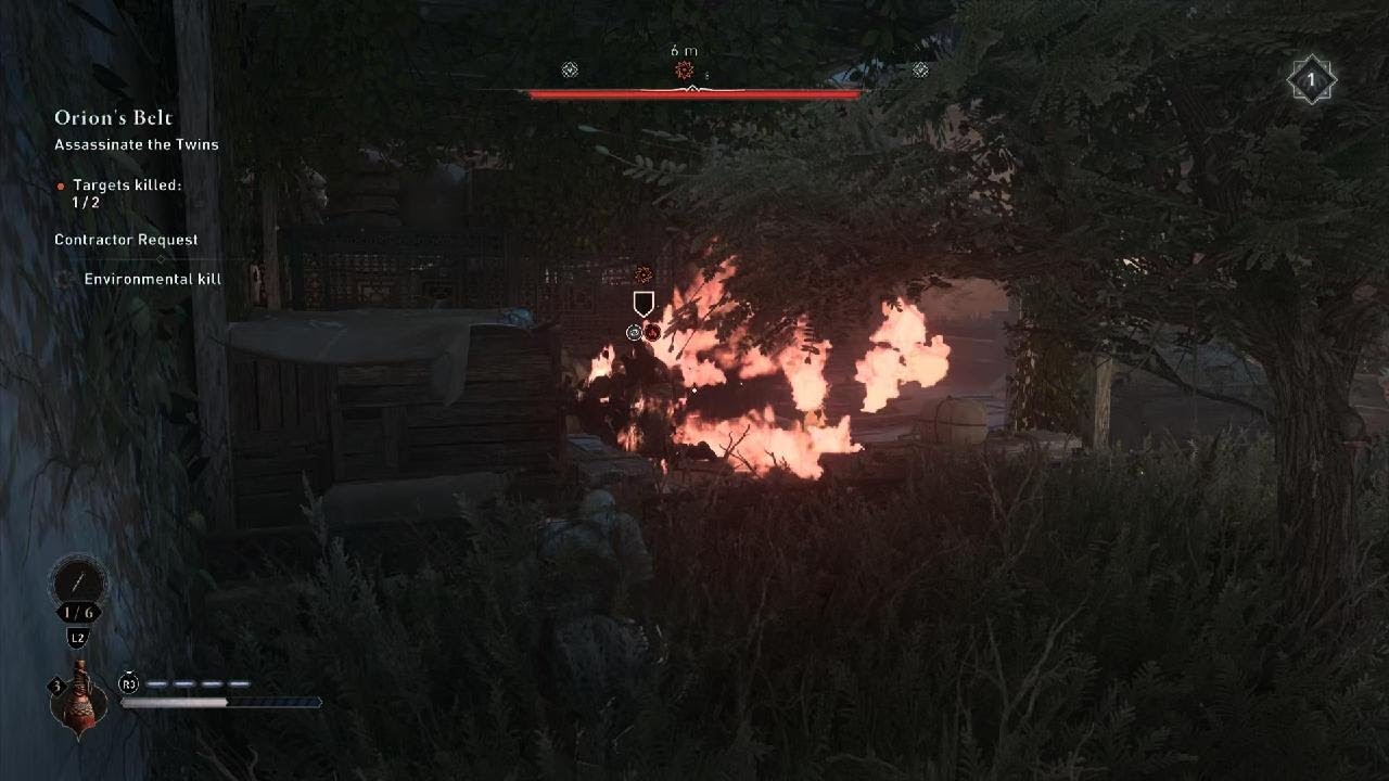 Assassin's Creed Mirage - Contracts: Orion's Belt (Environmental Kill)