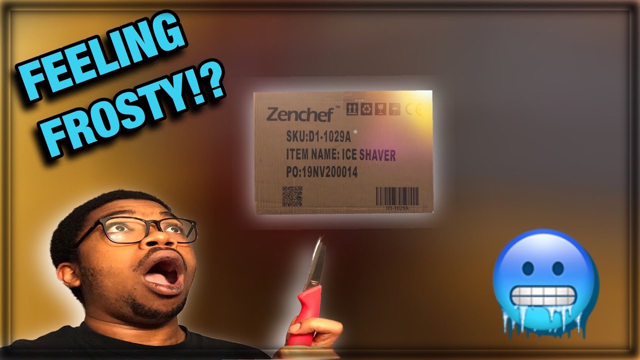 ZENY Ice Shaver Electric Snow Cone Maker Unboxing + Testing YouTube