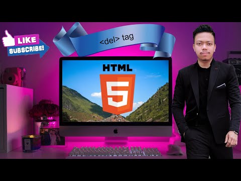 del tag in html | html tutorial