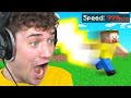 Breaking The Minecraft SPEED RECORD!