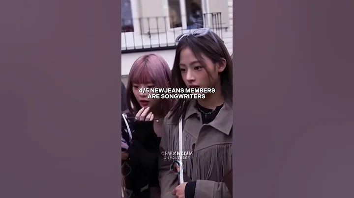 4/5 Newjeans members are songwriters #kpop #fypシ #newjeans
