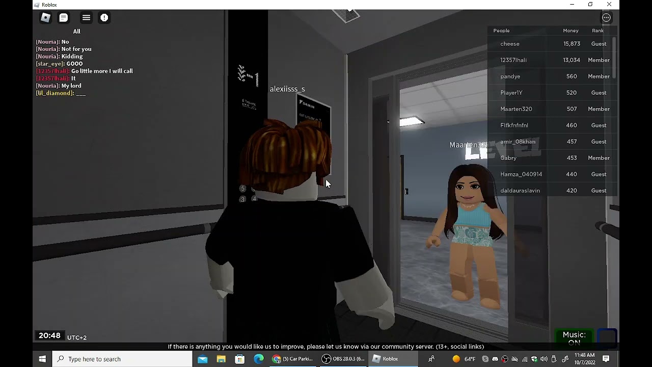 Elevators at Car Parking Level 7 Roblox