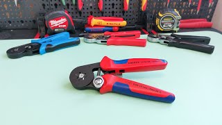 Knipex 97 53 04, cleste automat pentru sertizat ferule