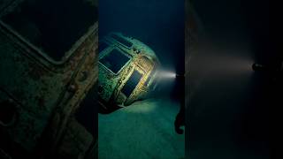 Diver Opens an Old Bus Underwater… A Giant Monster Emerges