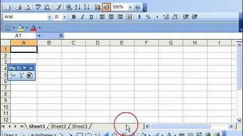 Excel 2003 Tutorial Resetting & Deleting Toolbars Microsoft Training Lesson 34.7