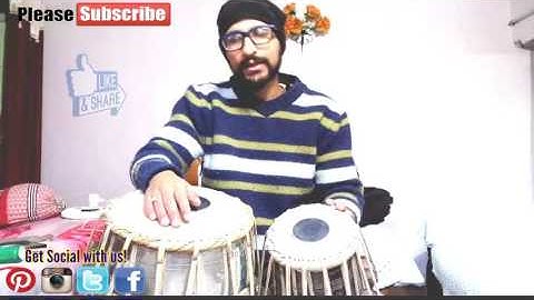 Tabla Lessons |Jhaptaal (Kaida, Palta