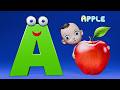 ABC Phonics Song - Toddler Learning Video Songs , A for Apple , Nursery Rhymes , Alphabet song