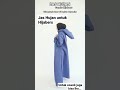 Jas Hujan Gamis Cocok Untuk Hijabers