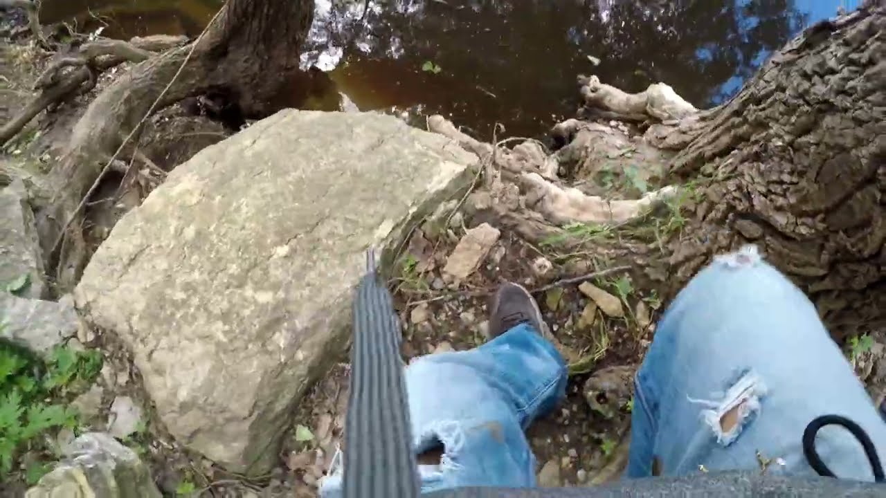 FLOODED River Fishing for Smallmouth Bass! (Dangerous AF!!!) Get The Net!