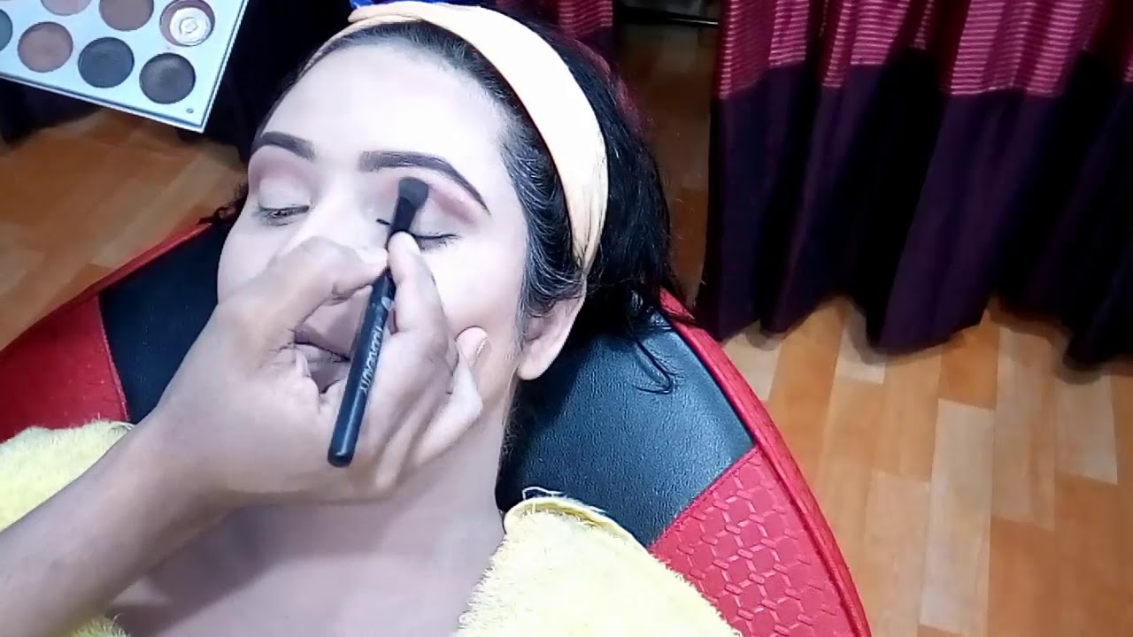 Pancake Makeup Tutorial Golden Eye Shadow YouTube