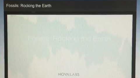 8.LS4.3 Fossils Rocking the Earth