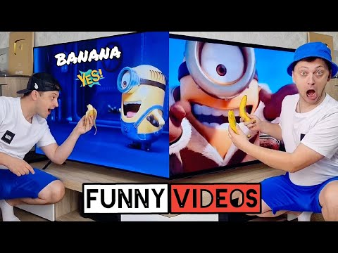 TRY NOT TO LAUGH ? BEST FUNNY VIDEOS COMPILATION 2025