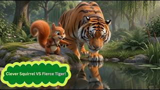The Clever Squirrel and the Fierce Tiger 🐿️🐯 | Bedtime Moral Stories for Kids | Mango Magic Tales
