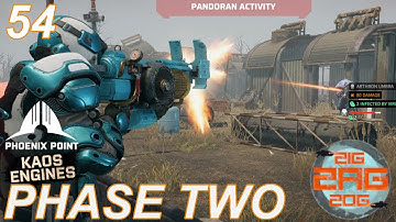 "Phase Two Mission Becomes Explosive"     Phoenix Point (Season 4) Kaos Engines Episode 54 (Legend)