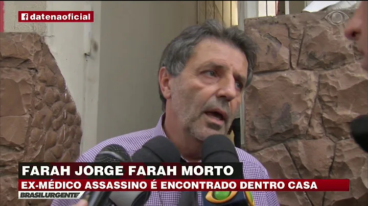 Farah Jorge Farah  encontrado morto dentro de casa