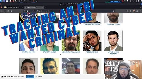 OSINT Tools in Action: Tracking an FBI Wanted Cyber Criminal