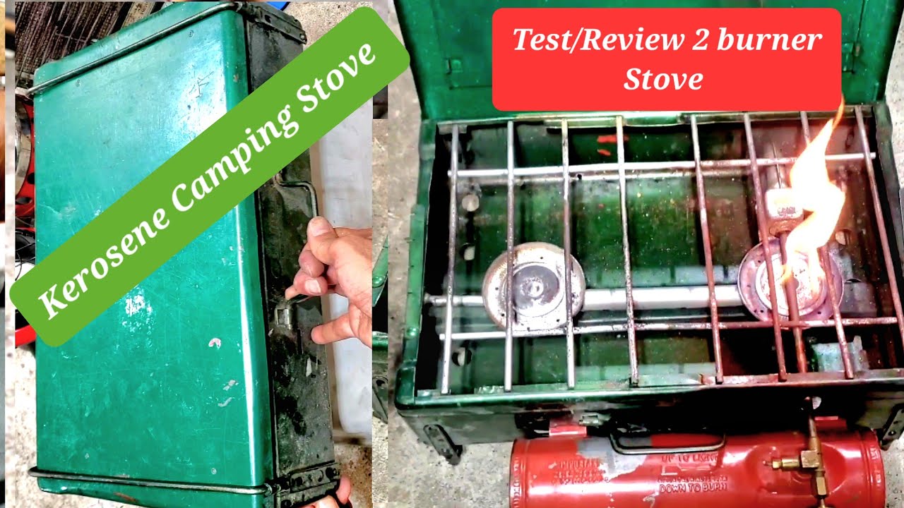 Testing And Reviewing Vintage 1970s Coleman 2 burners Stove, How To Use