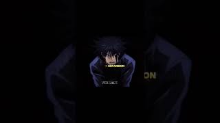 Domain Expansion Or Ryoiki Tenkai Jujutsu Kaisen Edit Amazify Anime