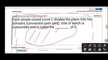 Mth632 final term preparation objective question concept, to get 4 cgpa including all important Q