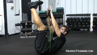 Six Pack Exercise | Resisted Toe Touch