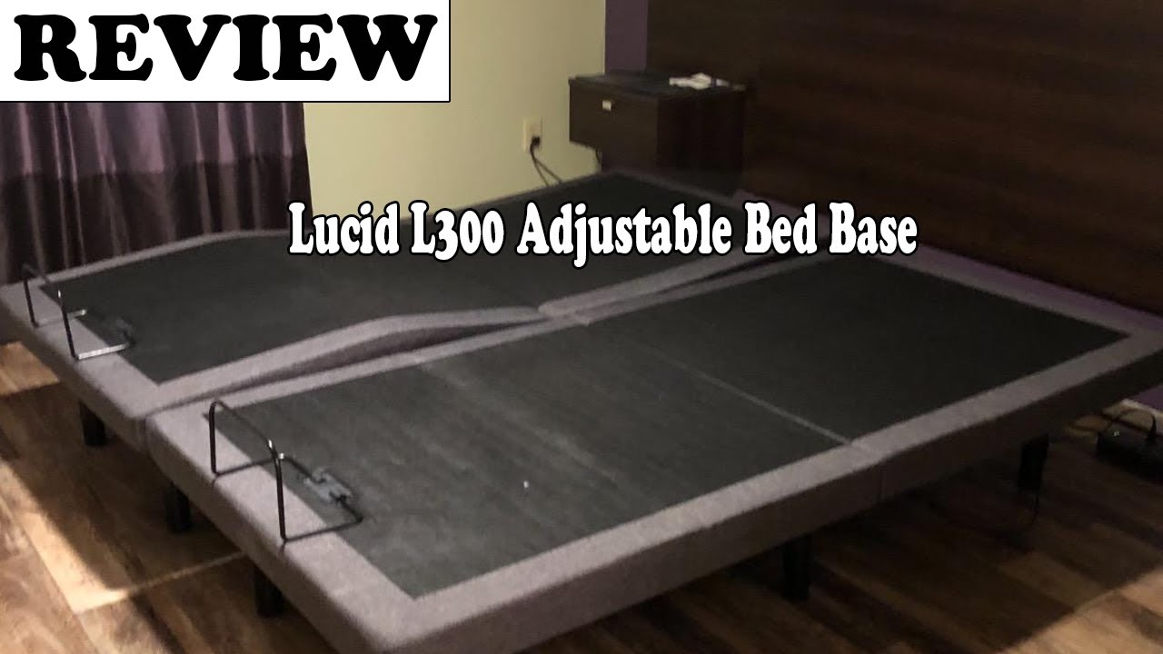 Lucid L300 Adjustable Bed Base Review (2020 Updated) YouTube