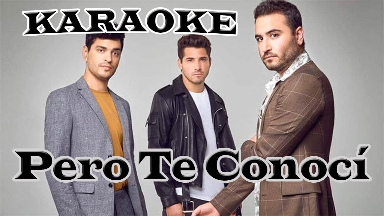 🎤 Reik - Pero Te Conocí (Karaoke)