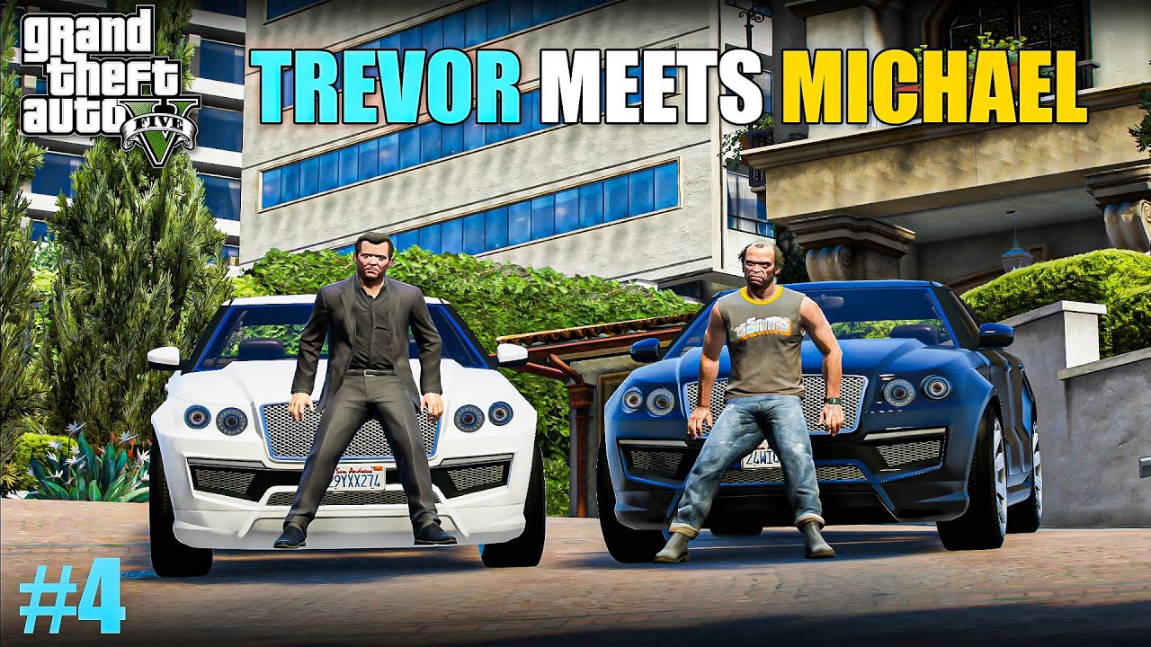 Trevor Meets Michael || Gta 5 New Video || Harshit Game Zone - YouTube