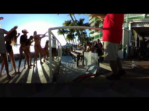 SPRING BREAK 2017 (INTERACTIVE VIDEO) BOOTY SHAKE CONTEST WITH DJ TK, GIRL FALLS OFF THE STAGE!