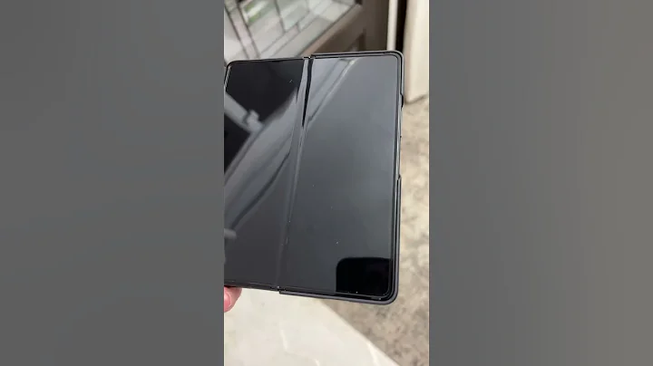 Z Fold 3 Screen Protector After 1 Year! #shorts