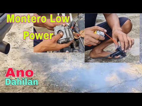 Mitsubishi Montero Low Power How to Solve Problem