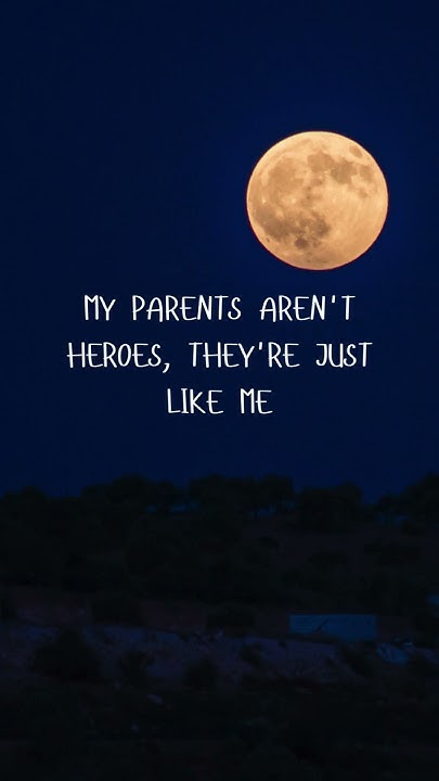 my parents arent heroes lyrics