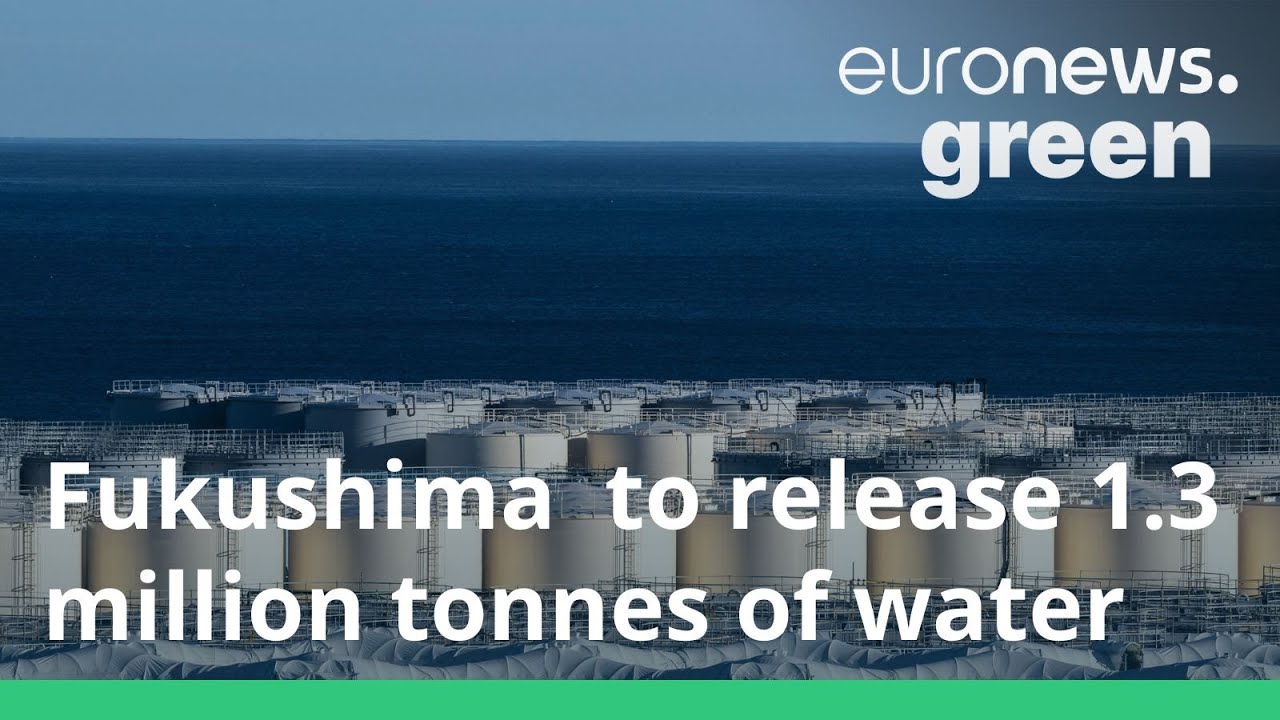 Fukushima: Japan to release 1.3 million tonnes of wastewater into the sea - YouTube