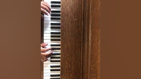 C major scale with cadence