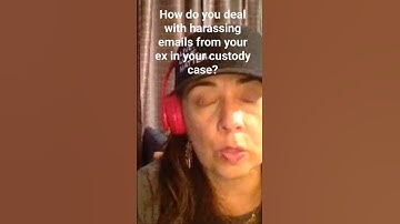 How to Deal With Harassing Emails from the Other Parent in Your Custody Case.