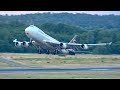 Cologne Bonn Airport viewing deck Planespotting in 4K with UPS B747 Departures! Rwy 24/32 ops