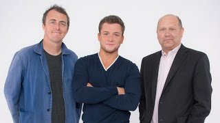 Taron Egerton, Garth Jennings, and Chris Meledandri on 'Sing' at TIFF