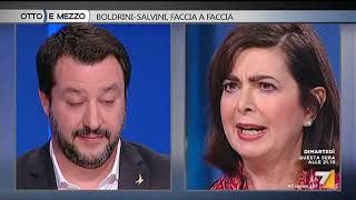 Otto e mezzo - Boldrini - Salvini, faccia a faccia (Puntata 13/02/2018)